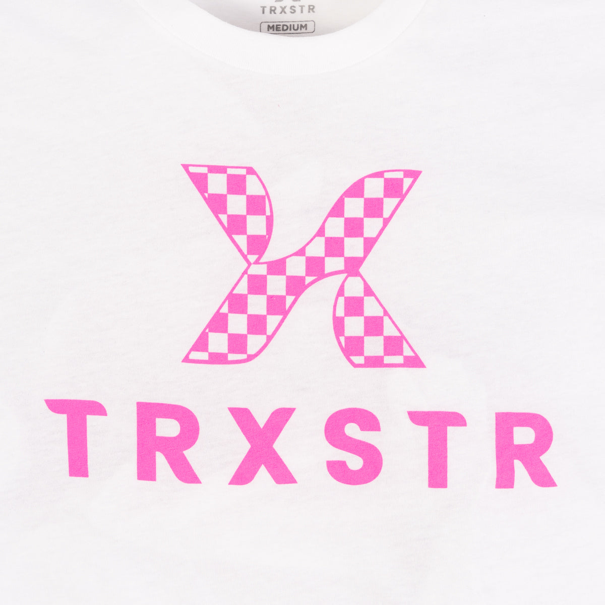 Checkered OG Big Logo Crop T-Shirt